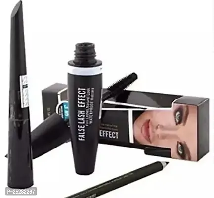 3 In 1 Eyeliner Mascara And Kajal Combo