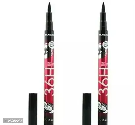 36H Waterproof Eyeliner Pencil Liquid Pack Of 2 Black-thumb0