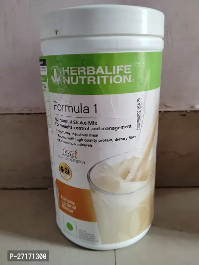 Herbalife nutrition Formula 1 shake banana flavour