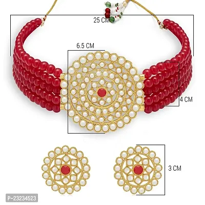 Stefan Traditional Choker Necklace Set for women (CJ100428)-thumb5