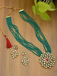 Stefan Combo of Traditional Ethnic Jewelry set with Kundan for Women (NSCO001032)-thumb2