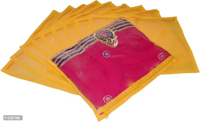 Designer Non-Woven Single Saree Cover or Garments Cover Combo Pack of 12 Pcs.