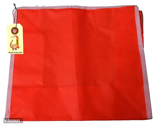 Women's Red Saree Cover PPack of 8-thumb5