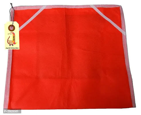 Women's Red Saree Cover PPack of 8-thumb4