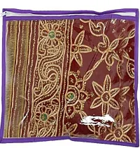 Premium PVC Transparent Saree Cover ( Pack Of 12 Pieces )-thumb2