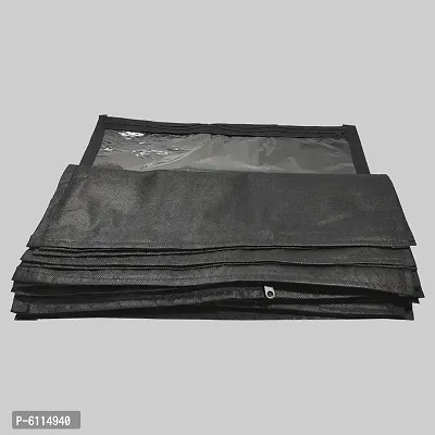 High Quality Multipurpose Non Woven Single Packing Saree Covers(24 Pieces, Black)-thumb4