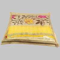 High Quality Multipurpose Non Woven Single Packing Saree Covers(24 Pieces, Golden)-thumb1