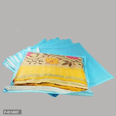 High Quality Multipurpose Non Woven Single Packing Saree Covers(12 Pieces, Blue)