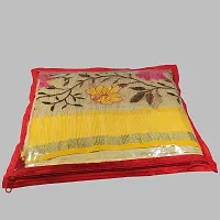 High Quality Multipurpose Non Woven Single Packing Saree Covers(12 Pieces, Red)-thumb1