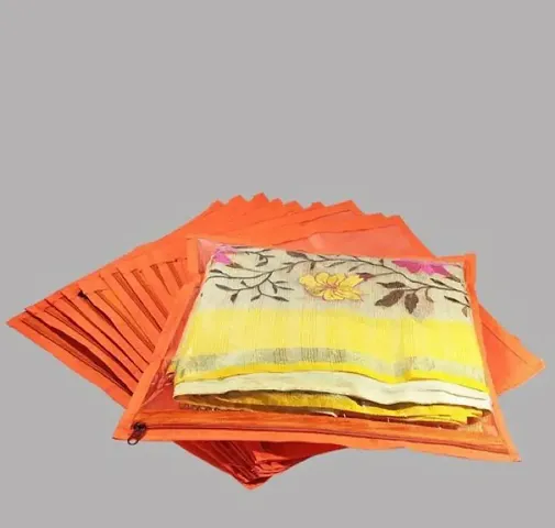 Non Woven Single Packing Saree Covers(12 Pieces)
