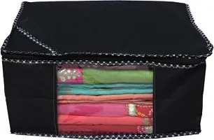 Non woven Saree Organizer Set of 2 Pcs-thumb2