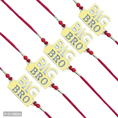 Designer Pendant Rakhi Pack of 5 For Brothers