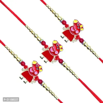 Designer Pendant Rakhi Pack of 2 For Brothers-thumb0