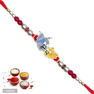 Tom And Jerry Kids Rakhi Set of One Rakhi For Brother  | Designer Rakhi | Premium Rakhi | Rakhi For Rakshabandhan