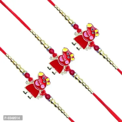 Pikipoo Kids Rakhi Set of Two Rakhi For Brother | Designer Rakhi | Premium Rakhi | Rakhi For Rakshabandhan-thumb0