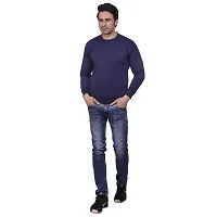 SMAN Round Neck Full Sleeve Men's Sweatshirt for Winter Multi Colors-thumb3