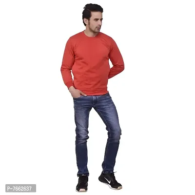 SMAN Round Neck Full Sleeve Men's Sweatshirt for Winter Combos Pack of 2 (Multi Colors)-thumb3