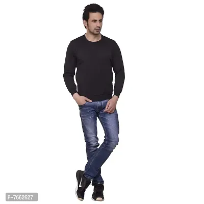 SMAN Round Neck Full Sleeve Men's Sweatshirt for Winter Combos Pack of 2 (Multi Colors)-thumb4