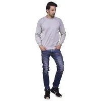 SMAN Round Neck Full Sleeve Men's Sweatshirt for Winter Combos Pack of 2 (Multi Colors)-thumb2