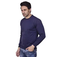 SMAN Round Neck Full Sleeve Men's Sweatshirt for Winter Multi Colors-thumb1