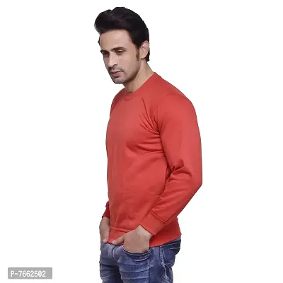 SMAN Round Neck Full Sleeve Men's Sweatshirt for Winter Multi Colors-thumb2