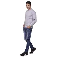 SMAN Round Neck Full Sleeve Men's Sweatshirt for Winter Multi Colors-thumb4