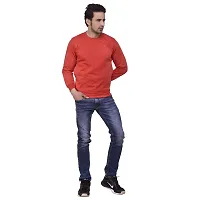 SMAN Round Neck Full Sleeve Men's Sweatshirt for Winter Multi Colors-thumb4