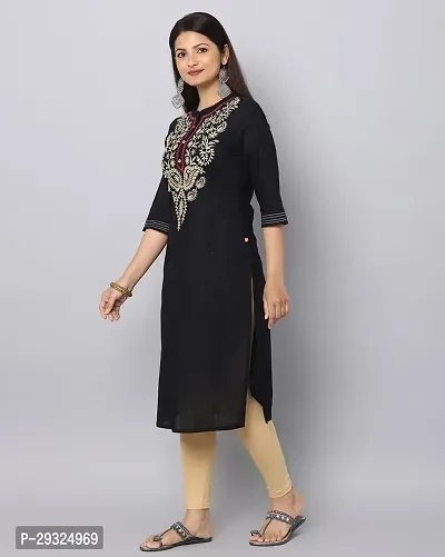 Stylish Cotton Stitched Kurta For Women-thumb0