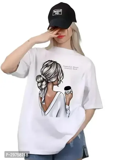 Trendy Cotton Blend T-Shirt For Women