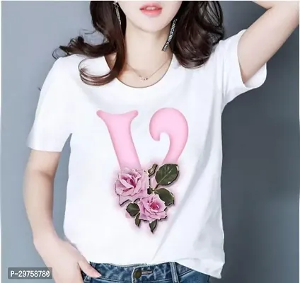 Trendy Cotton Blend T-Shirt For Women