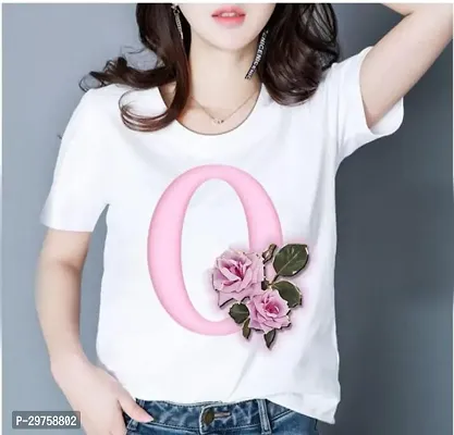 Trendy Cotton Blend T-Shirt For Women