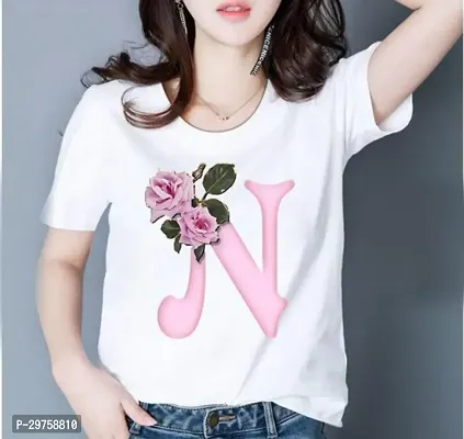 Trendy Cotton Blend T-Shirt For Women