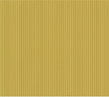 Glace Cotton Elastic Fitted 180TC Queen size Bedsheet - 78X72X6 Inch Yellow Stripe-thumb1