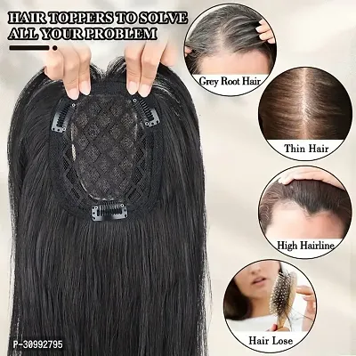 Women Synthetic Hair Extension 16 inch Long-thumb4