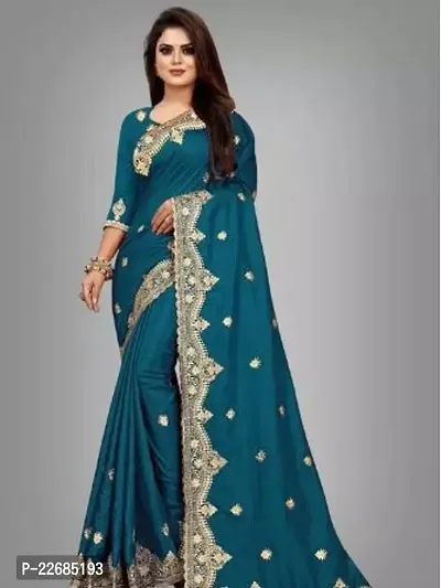 Elegant  Art Silk Saree with Blouse piece For Women