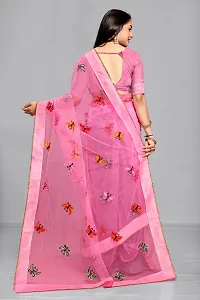 Trendy Saree with Blouse for Women-thumb4