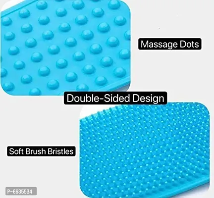 Bahtroom Brushes Body Back Scrubber Belt Masseger Products Best Silicon Bath Sponges Loofah Bath Acceries Men Women girls Boys All People Very Like This Brush-thumb3