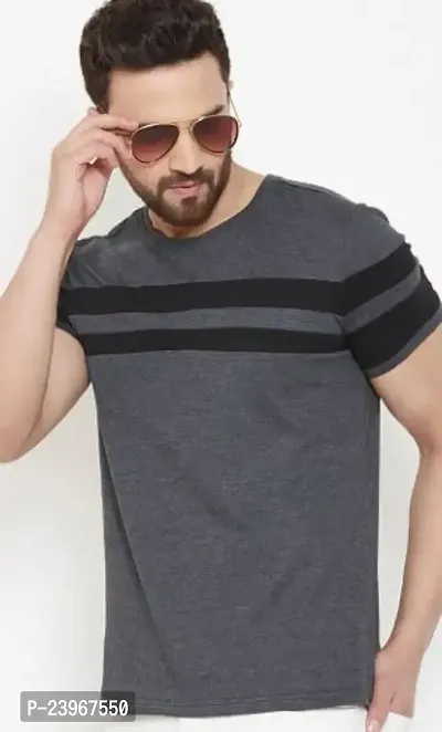 Stylish Cotton T-shirt For Men-thumb0