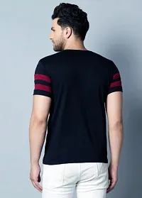 Stylish Multicoloured Cotton T-shirt For Men-thumb4