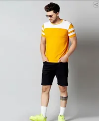 Classic Cotton Solid Tshirt for Men-thumb1