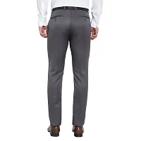 Classic Polycotton Solid Formal Trousers for Men-thumb1