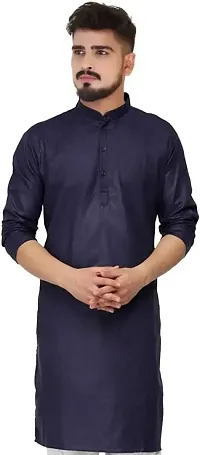 Mens Regular Fit Full Sleeve long Kurta