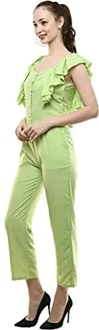 srs fahion women jumpsuit (S, PARROT GREEN)-thumb3