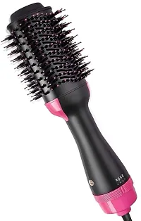 One Step Hair Dryer and Volumizer, Hot Air Brush, 3 in1 Styling Brush Style, Negative Ion Hair Straightener Curler Brush for All Hairstyle-thumb3