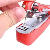 Mini Manual Stapler Style Hand Sewing Machine Craft, Clothes Stitch Handheld Cordless, Travel Use C-thumb1