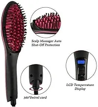 Straight Prime Box Ceramic Electric Digital Fast Hair Straightener Comb Smooth Brush and Hair Ir-thumb1