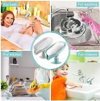 Leaf Shape Self Draining Soap Dish Holder with Suction, Pack of 1-thumb3