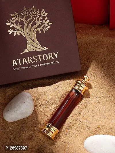 ATARSTORY Qamar Oudh Attar | Best Attar Alcohol Free Roll On for Daily use | Long Lasting Fragrance | Ittar Oudh for Men and Women - 12ml-thumb3