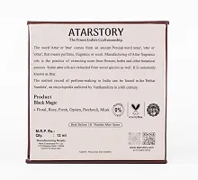 ATARSTORY Best Attar Alcohol Free Roll On for Daily use | Long Lasting Fragrance | Ittar Oudh for Men and Women - 12ml (Black Magic)-thumb2