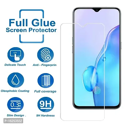 HAMARI DUKAAN) Premium Tempered Glass Screen Protector Clear Guard For Redmi Note 9 Pro Max, Edge to Edge Coverage with Easy Installation Kit.-thumb3